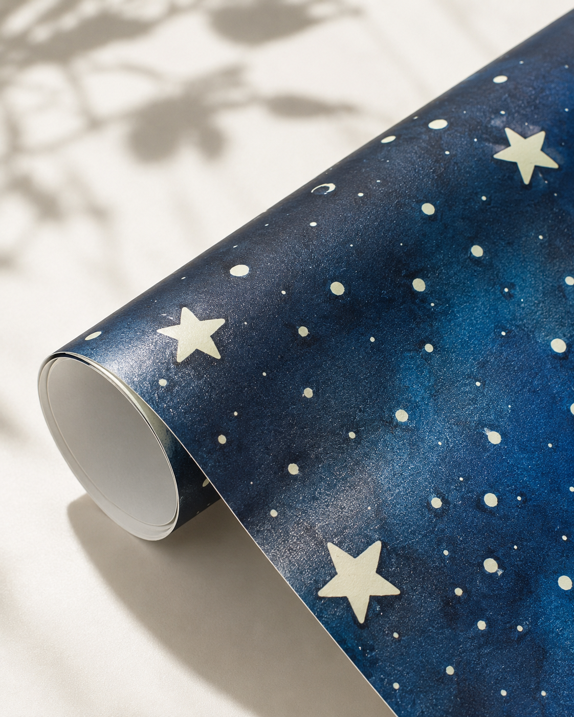 Bao Wow - The Star Catcher • Hand‑Painted Watercolor Glow in the Dark Print