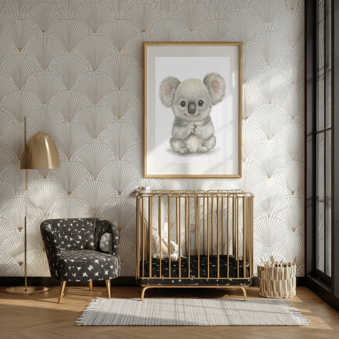 Little Koala Nala • Hand‑Painted Watercolor Art Print